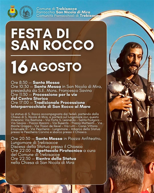 Festività San Rocco 2026