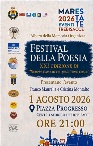 Festival della Poesia - XXI edizione di Sempre caro mi fu quest'ermo colle