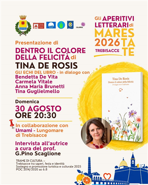 Aperitivi Letterari  “Dentro il colore della felicità”