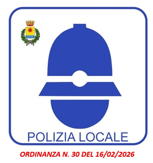 Ordinanza N 30 del 16_02_2026 ISTITUZIONE DIVIETO DI TRANSITO E DIVIETO DI SOSTA PER MANIFESTAZIONE CARTOON CARNEVAL IN PIAZZA DELLA REPUBBLICA, VIA MISASI E VIA BAINSIZZA - 17 FEBBRAIO 2026, ORE 14:00-20:00.