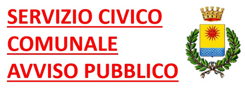 Avviso Pubblico per l'intervento Servizio Civico Comunale